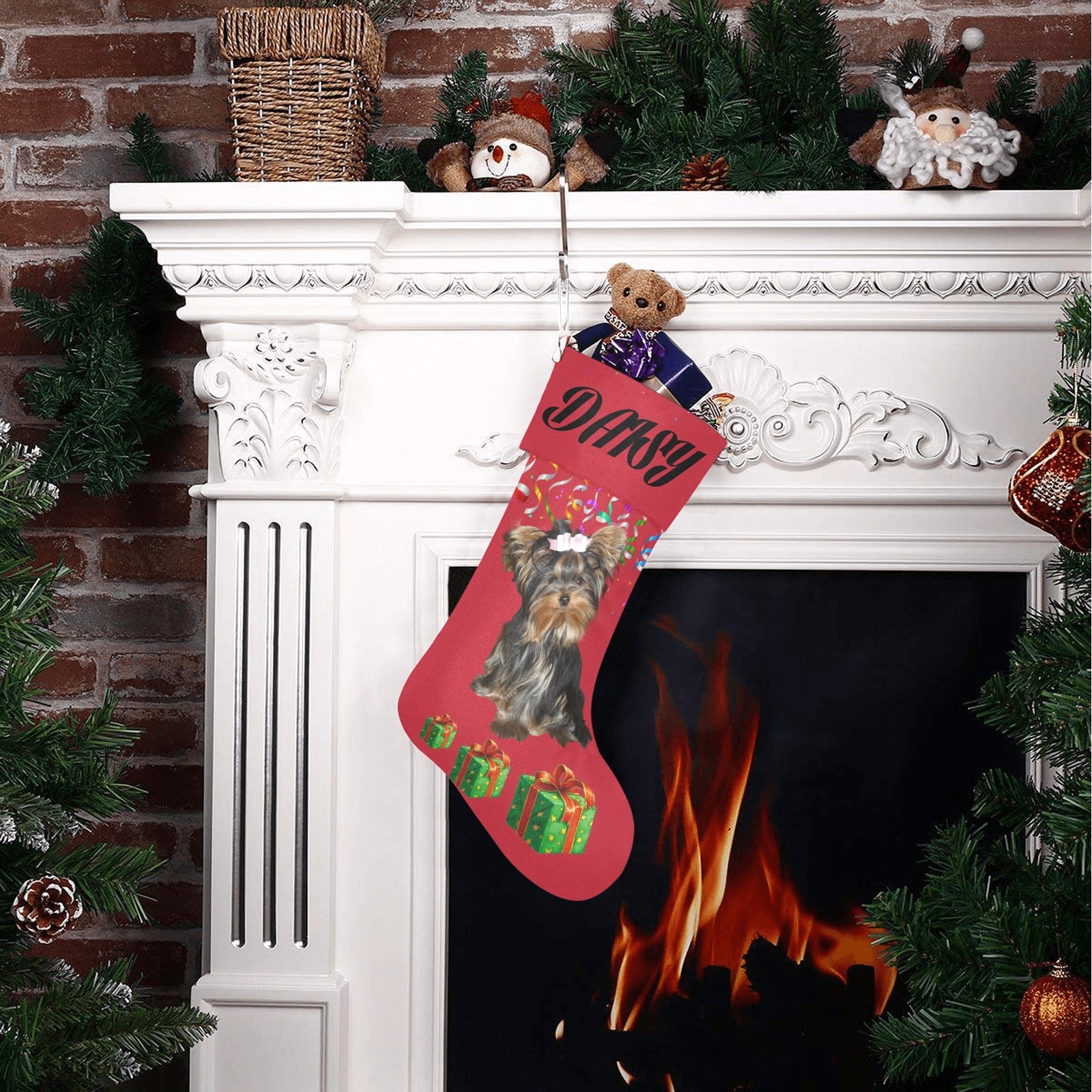 Daisy Christmas Stocking