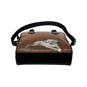 Chinese Crested Shoulder Bag - Powder Puff