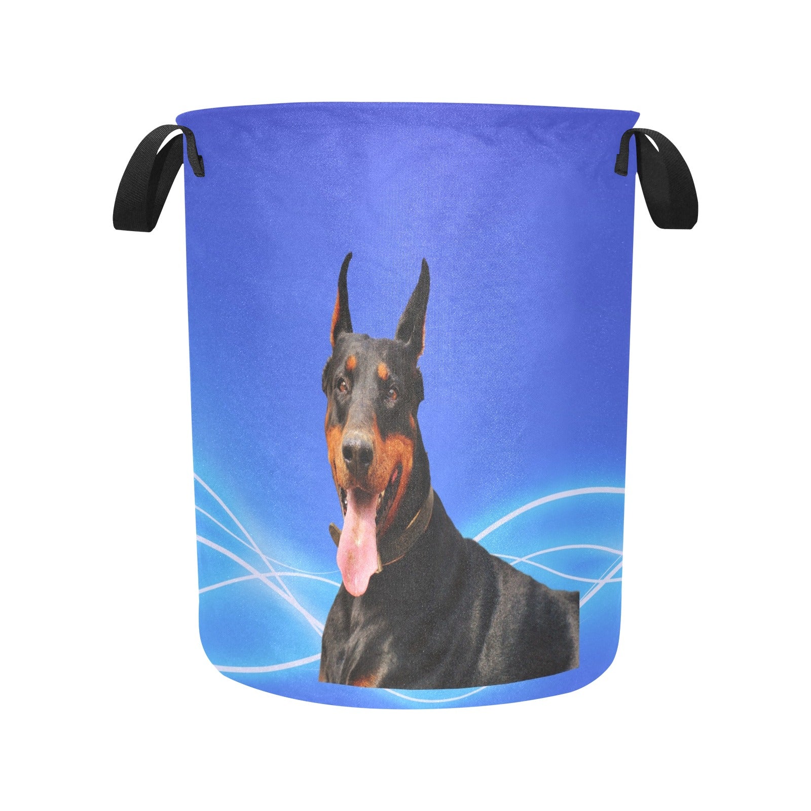 Doberman Laundry Basket