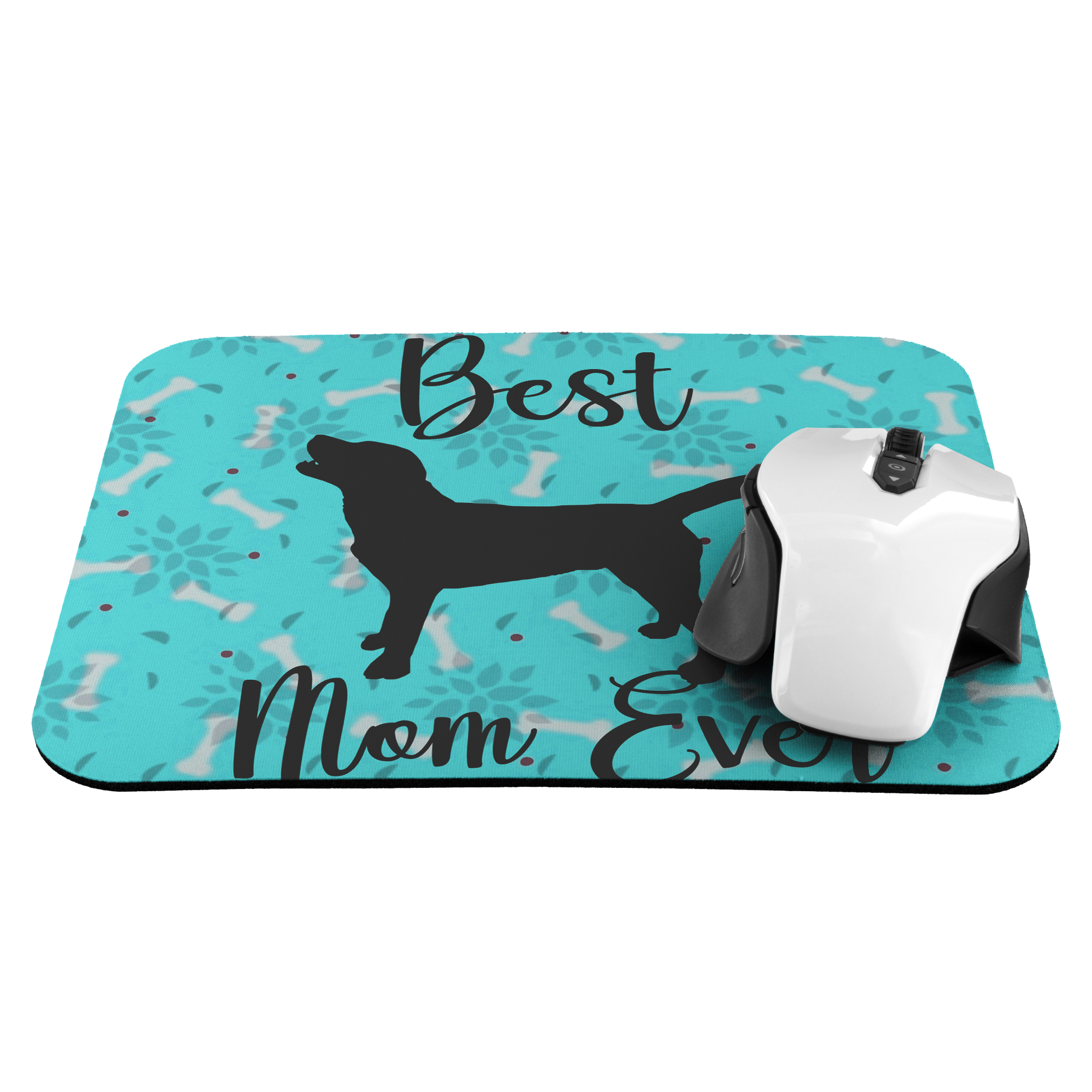 Best Lab Mom Mouse Pad