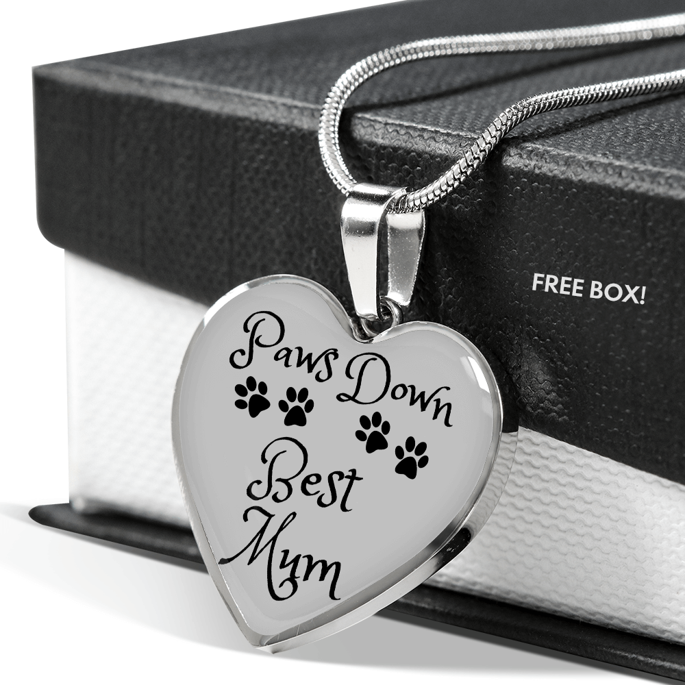 Paws Down Best Mum Necklace