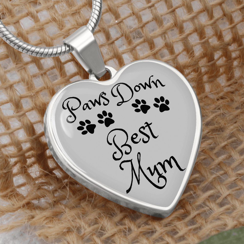 Paws Down Best Mum Necklace