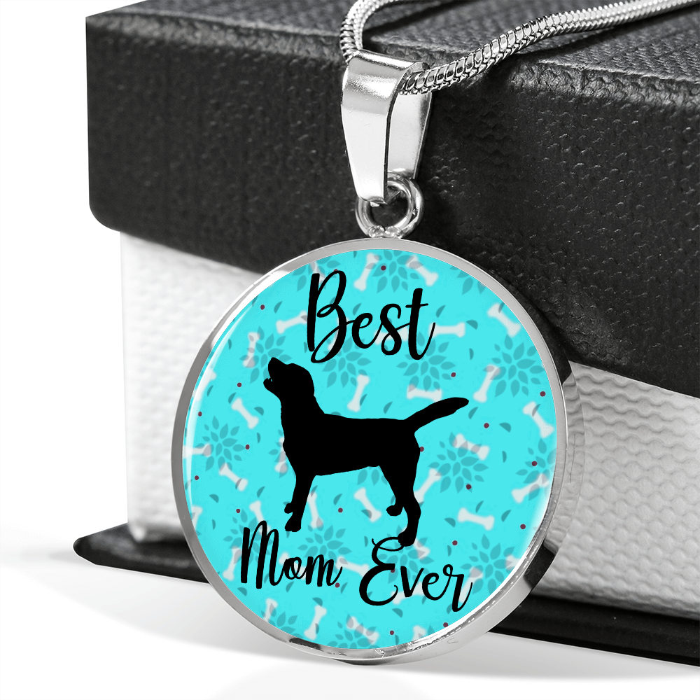 Best Dog Mom Necklace