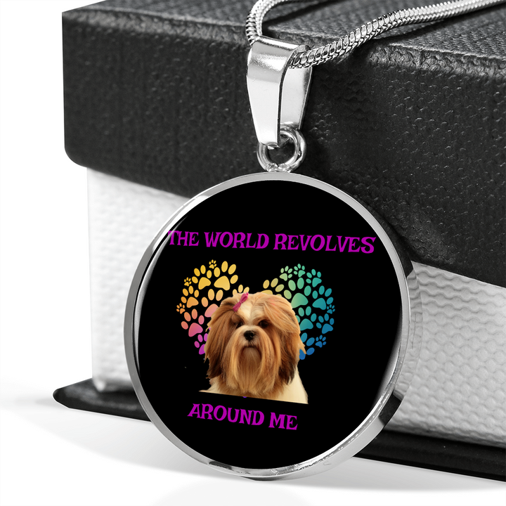 Lhasa Apso World Necklace 2