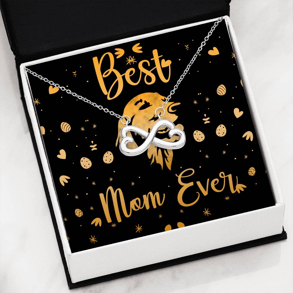 Infinity Necklace - Best Golden Retriever Mom
