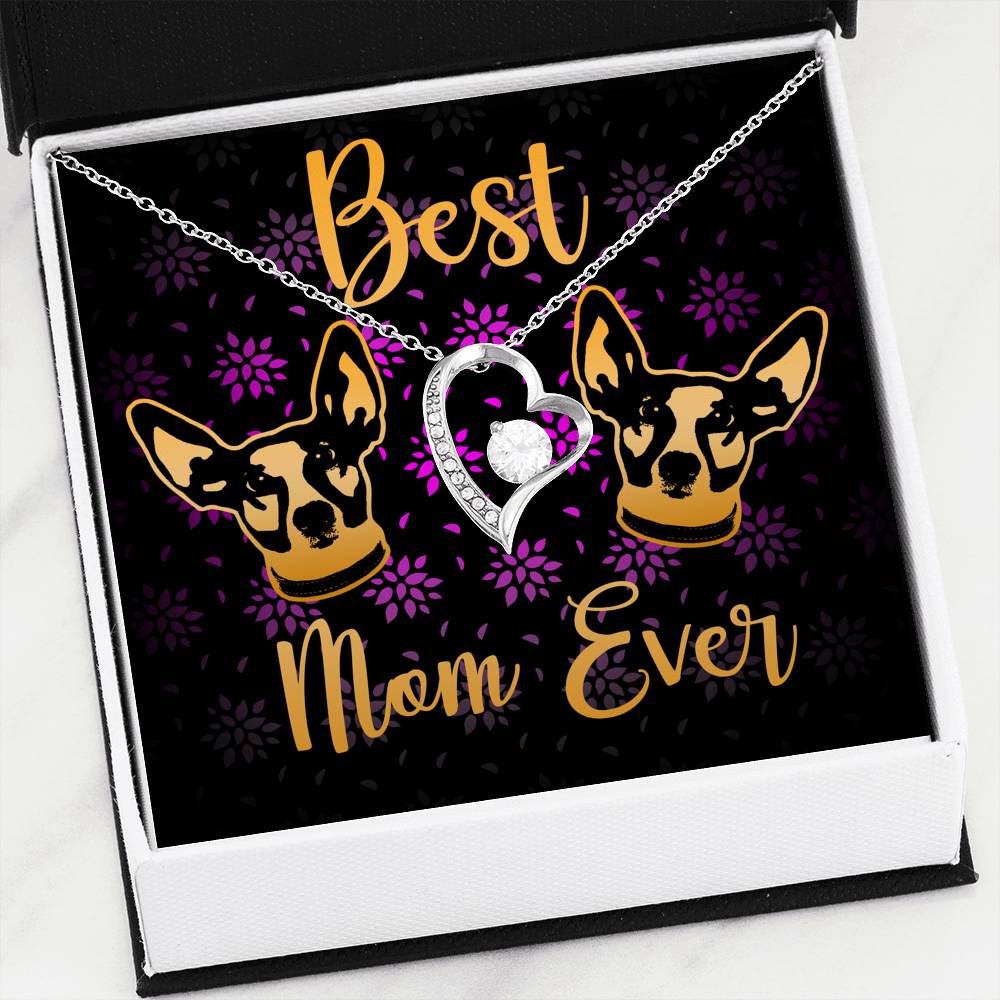 Heart Necklace - Best Dog Mom