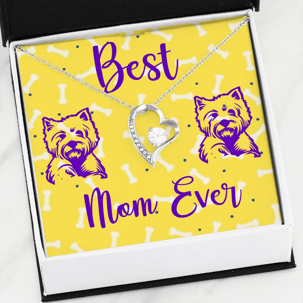Heart Necklace - Best Westie Mom