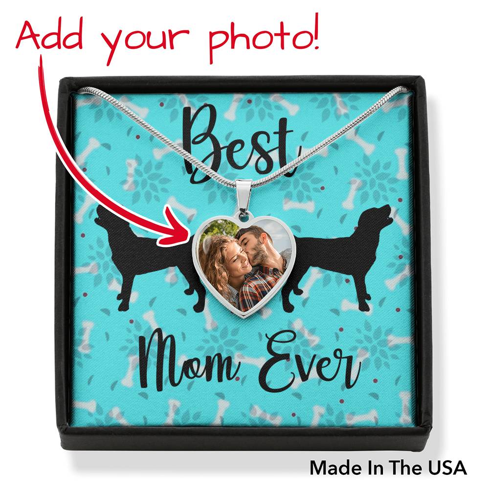 Personalized Best Lab Mom Necklace
