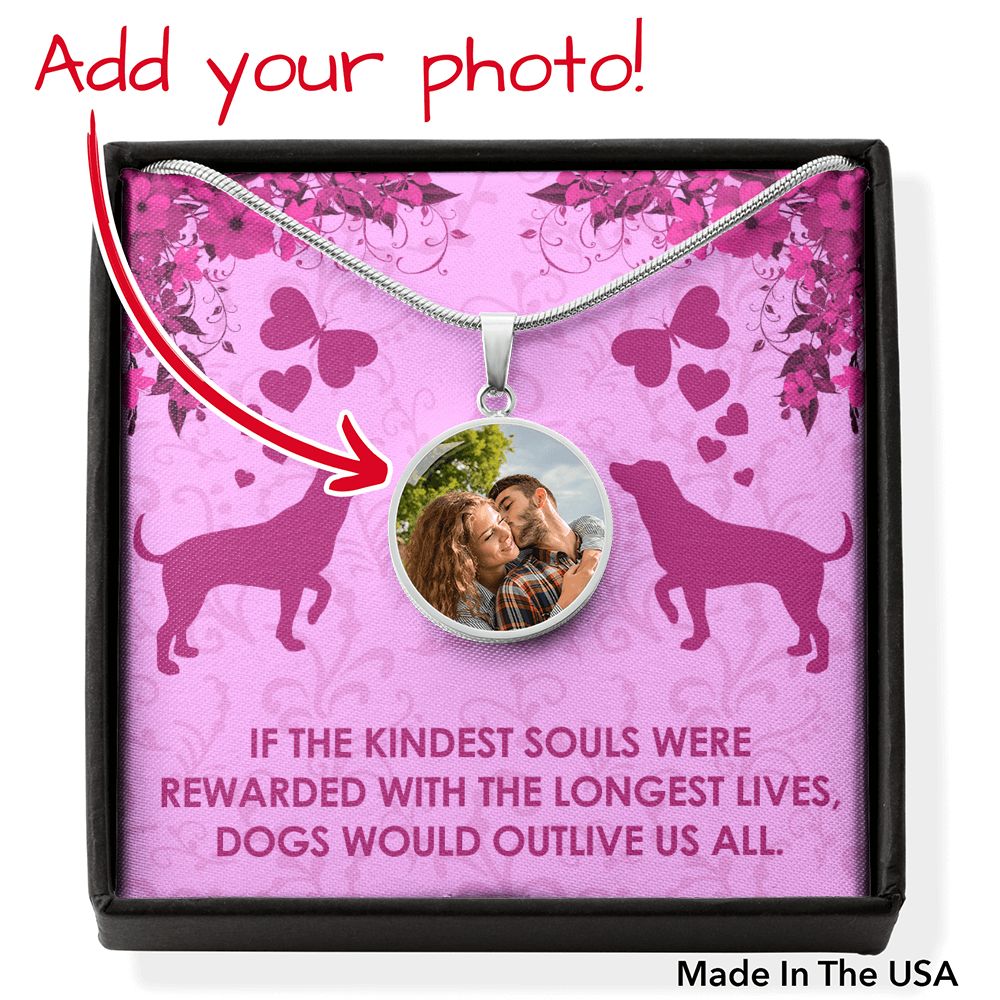 Personalized Kindest Souls Necklace - Pink