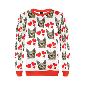 Chihuahua Hearts Sweatshirt