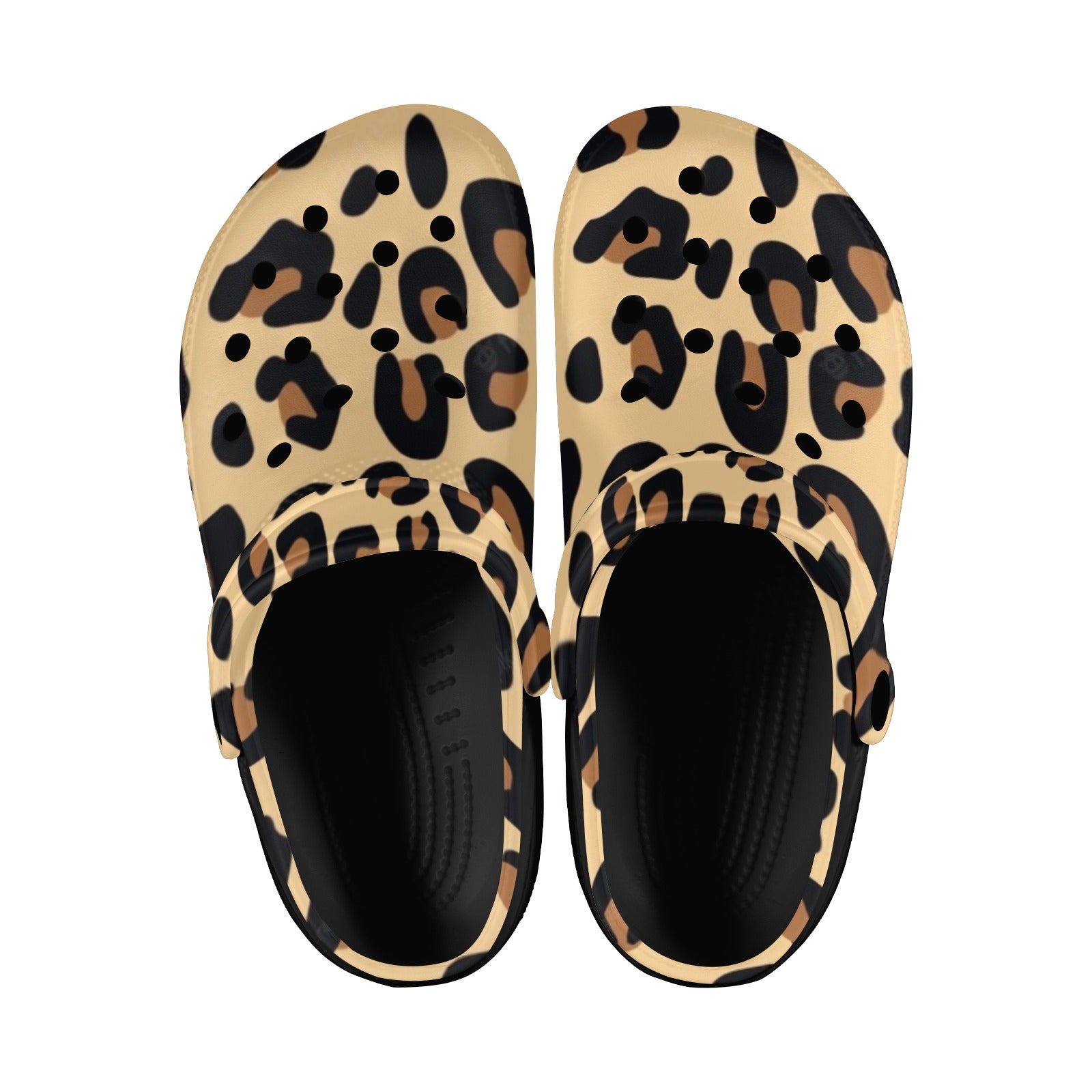 Leopard Print Clogs