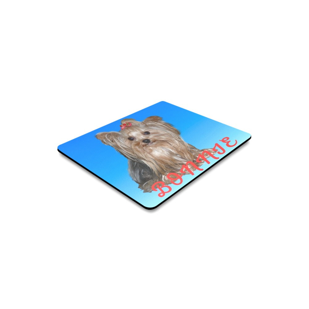 Yorkie Mouse Pad - Bonnie Blue