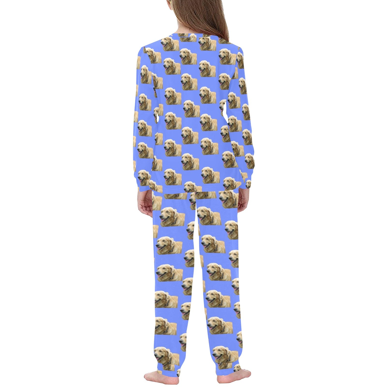 2 Piece Golden Retriever Children's Pajama Set