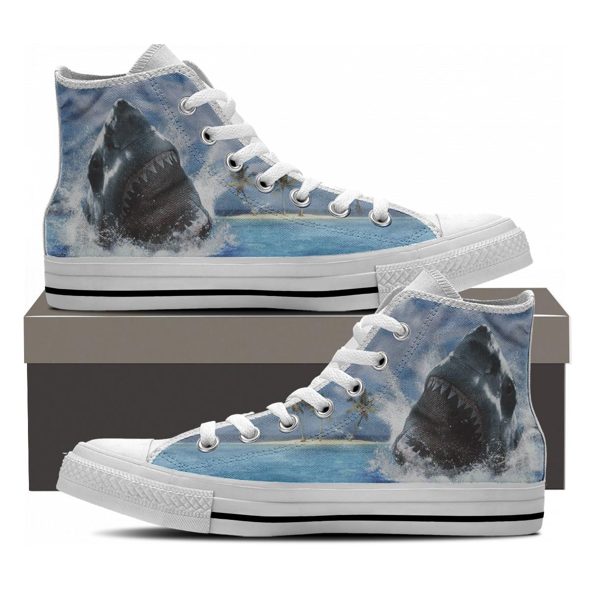 SHARK HIGHTOP SHOES