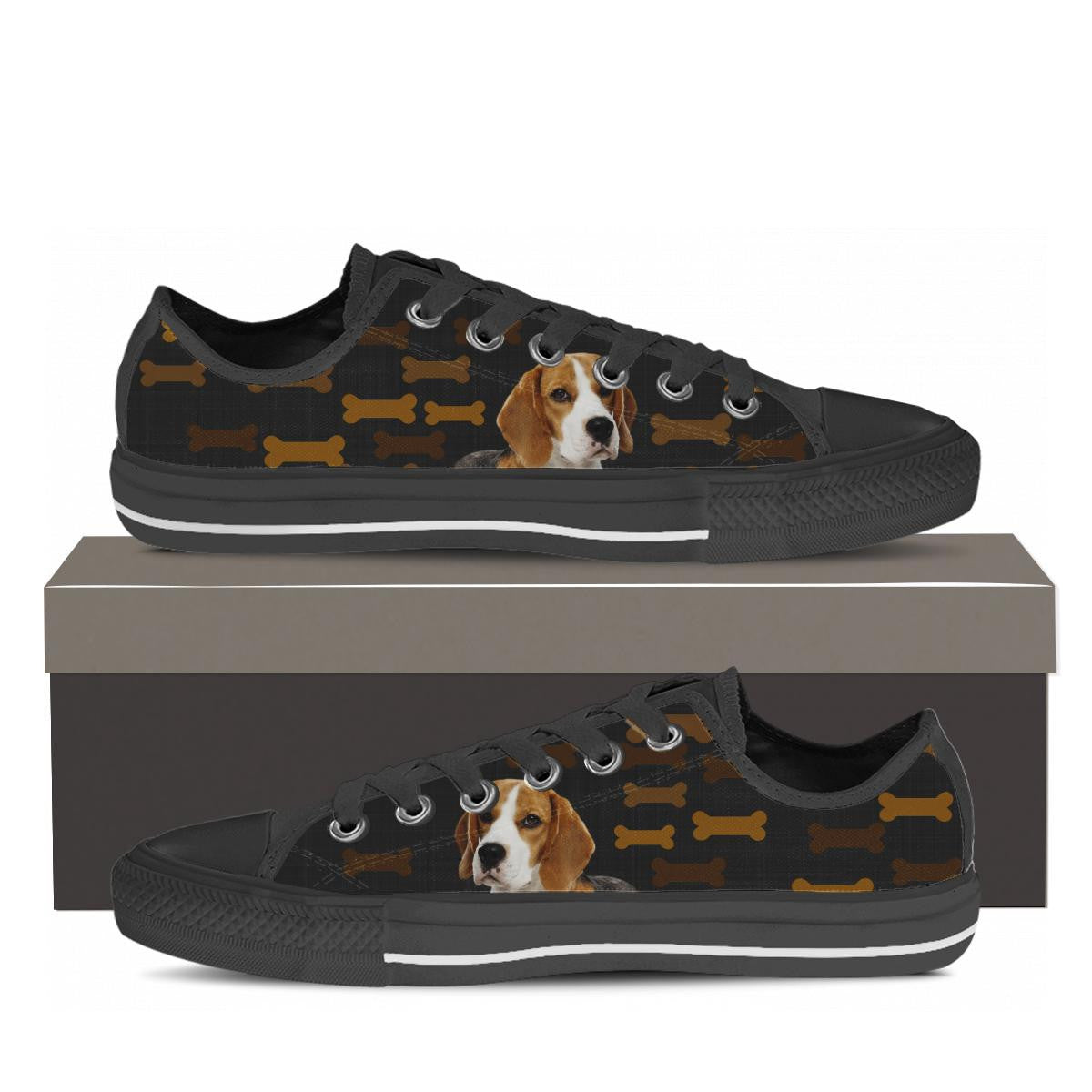 Beagle Canvas Shoes