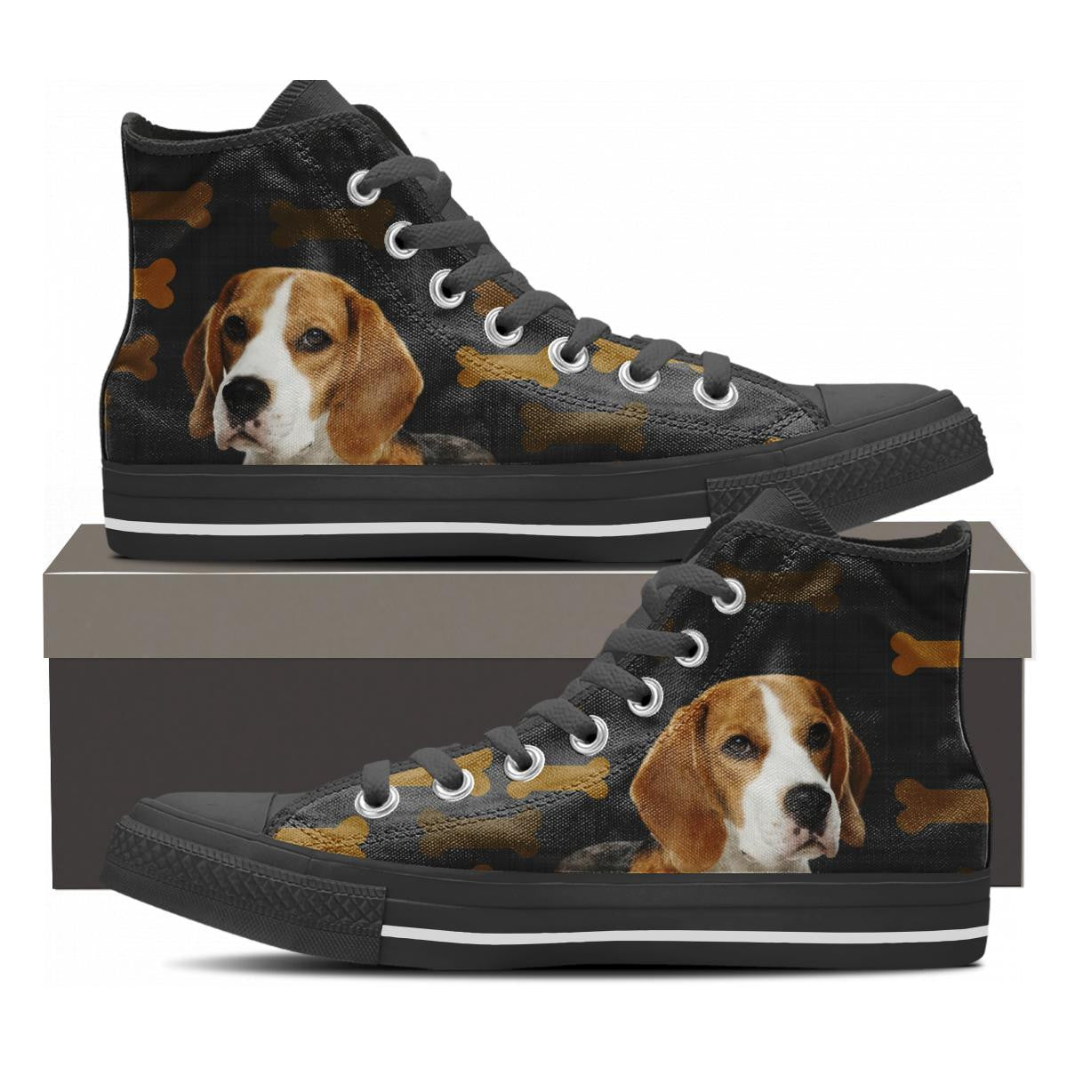 Beagle Canvas Shoes