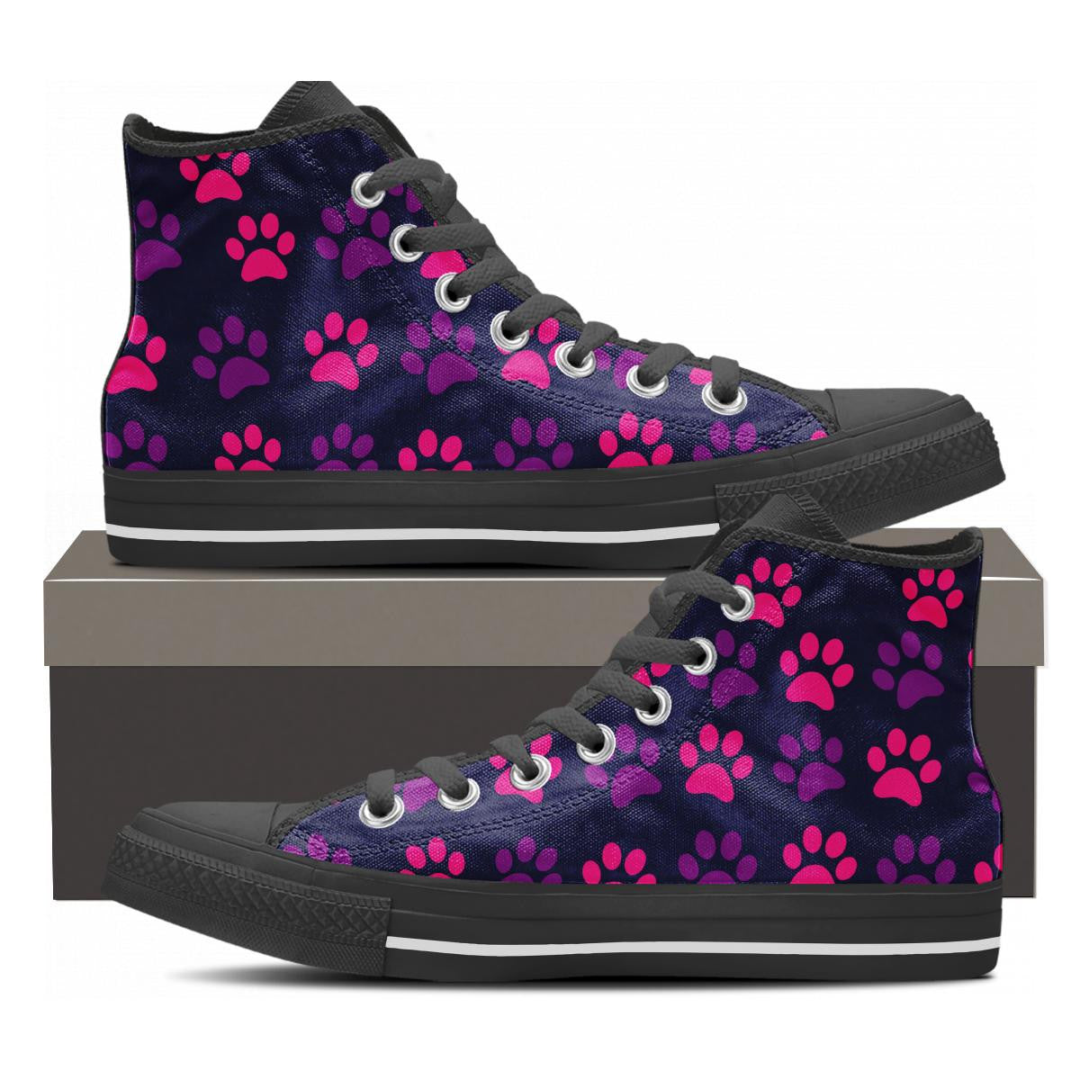 Dog Paw Shoes (Pink/Purple)