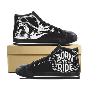 Born To Ride Canvas Shoes