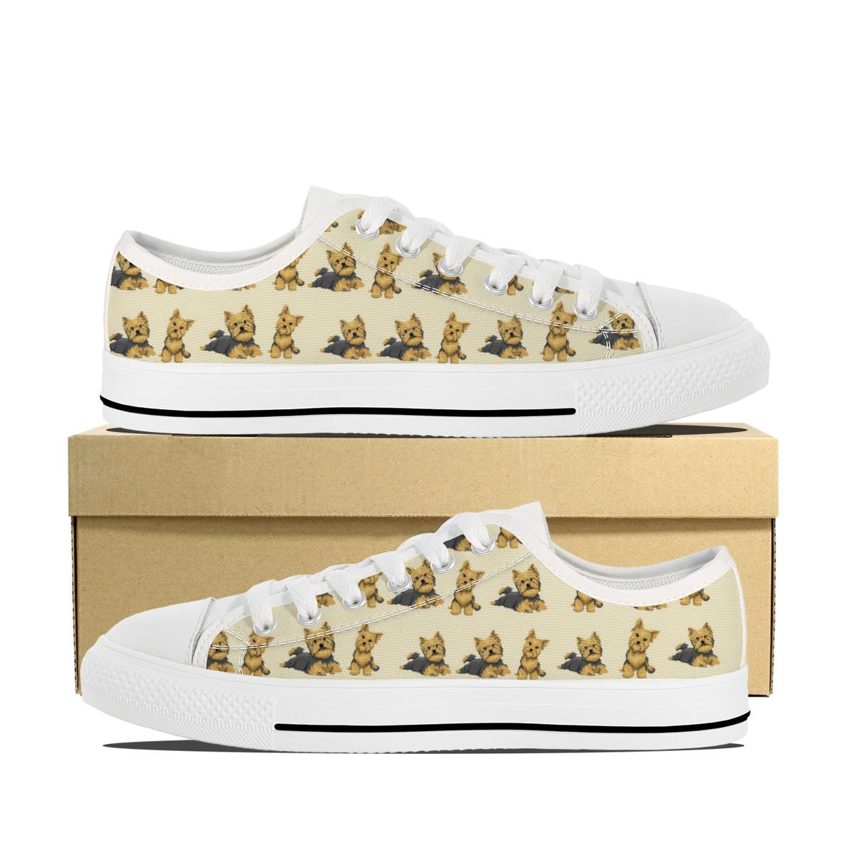 YORKIE KIDS CANVAS SHOES