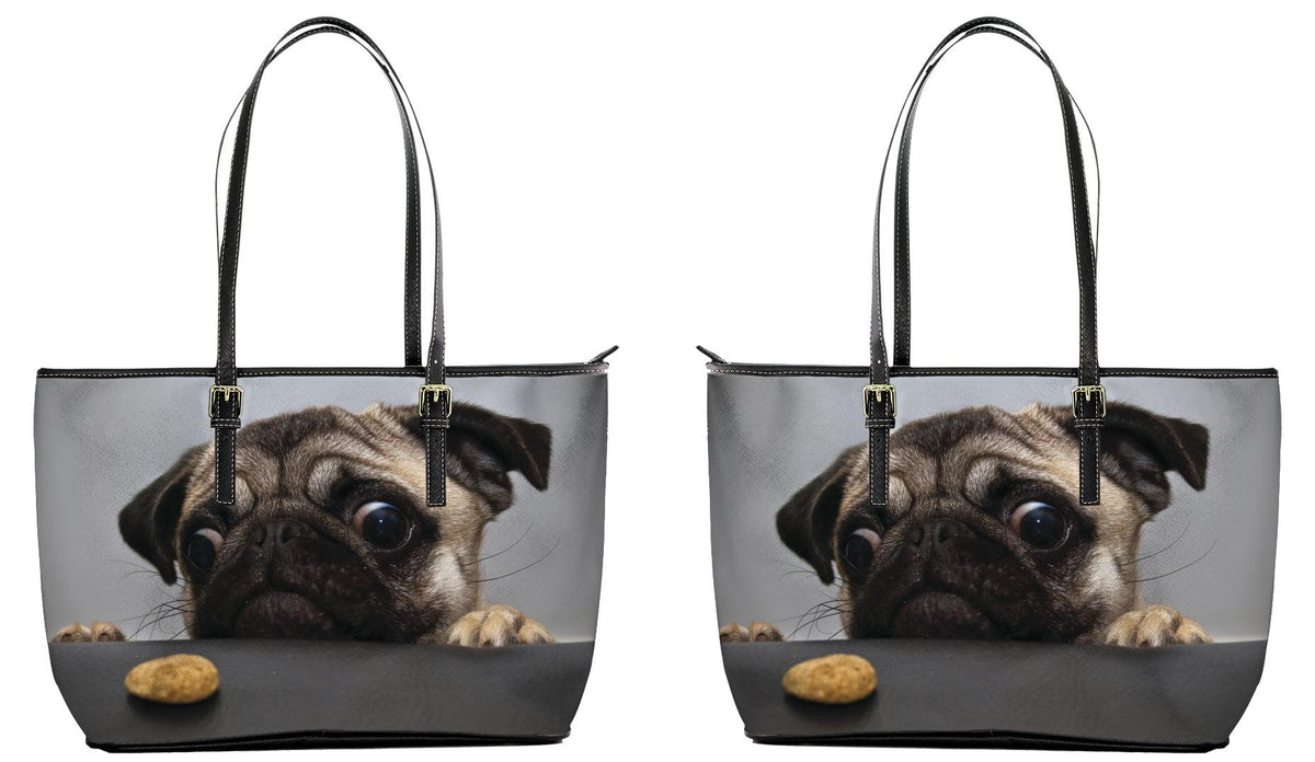 Pug &amp; Cookie Tote Bag