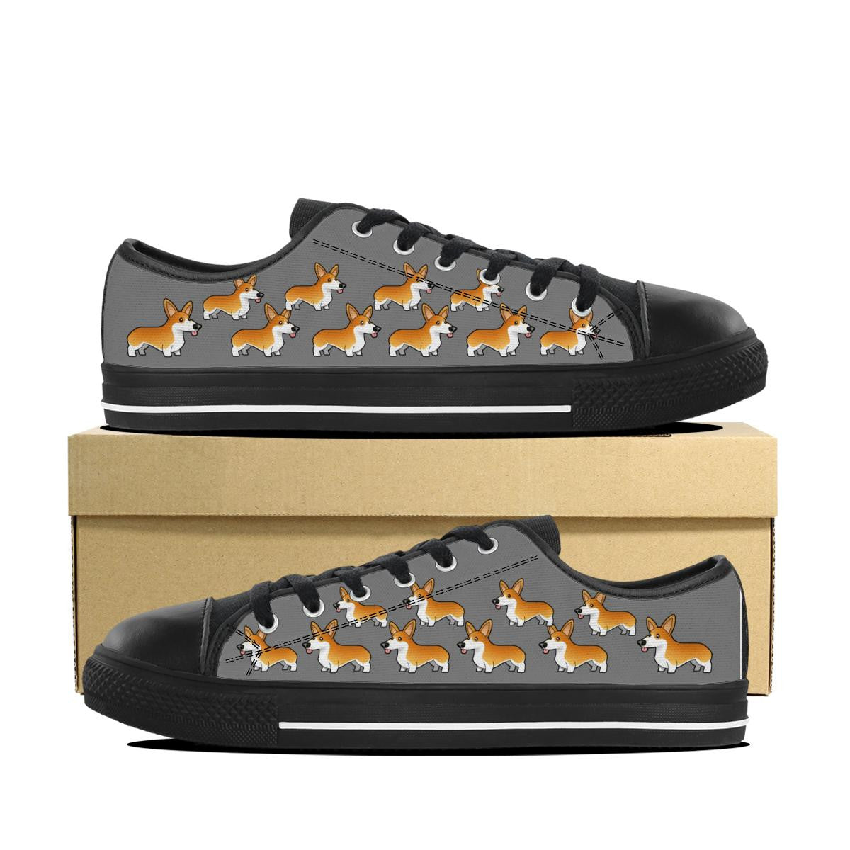 Corgi Canvas Shoes