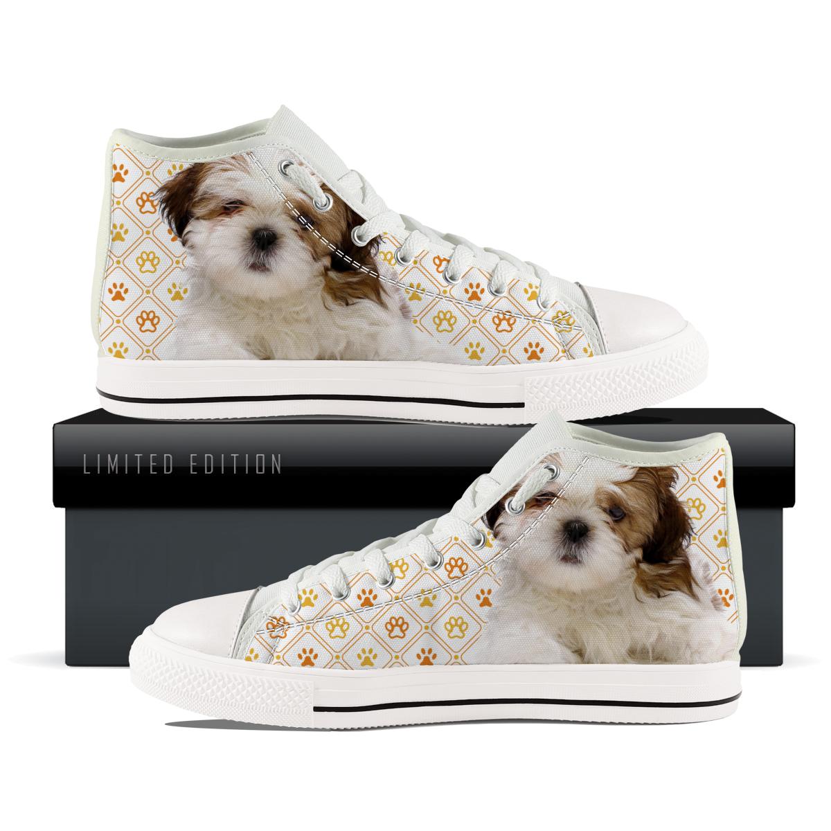 Shih Tzu Canvas Shoes