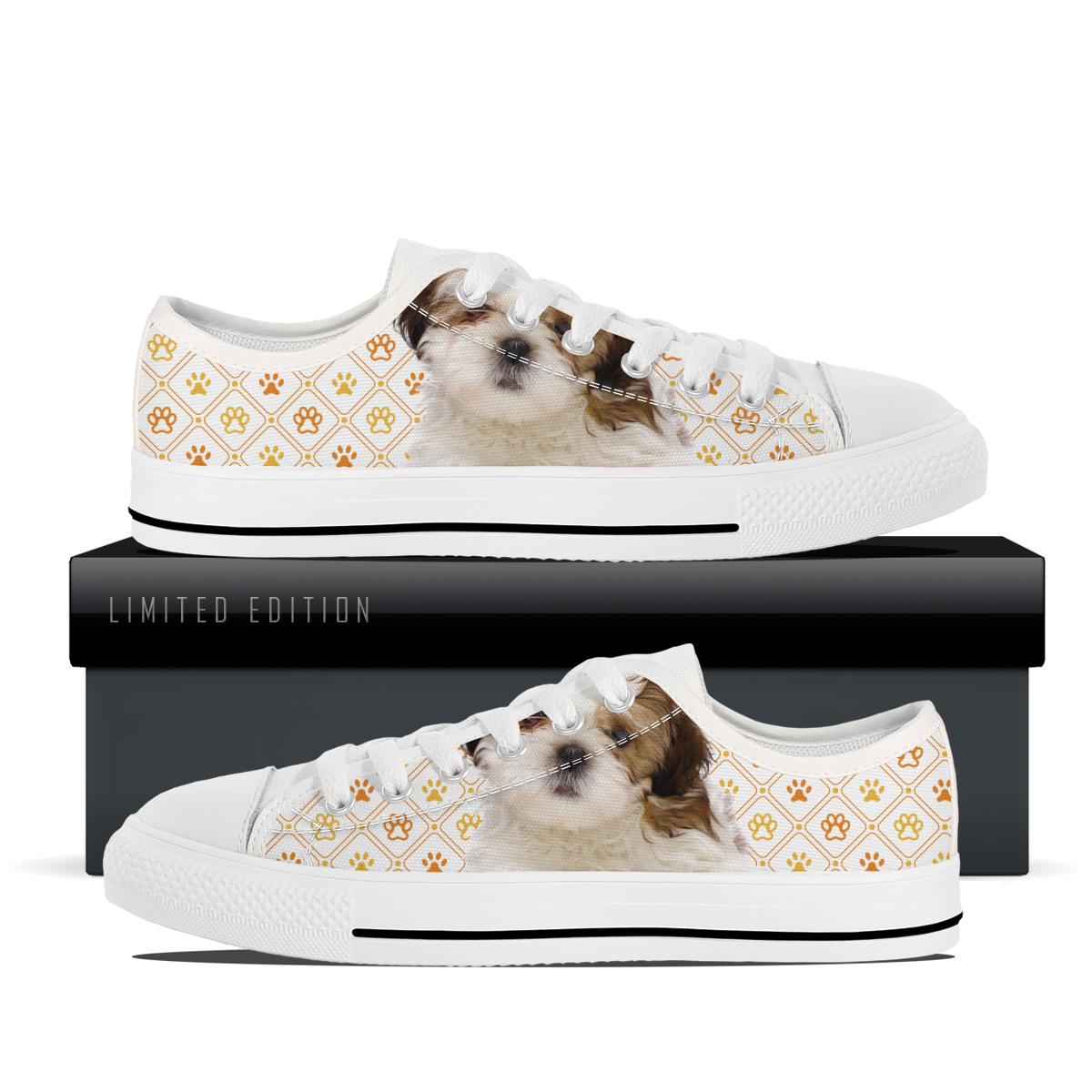 Shih Tzu Canvas Shoes