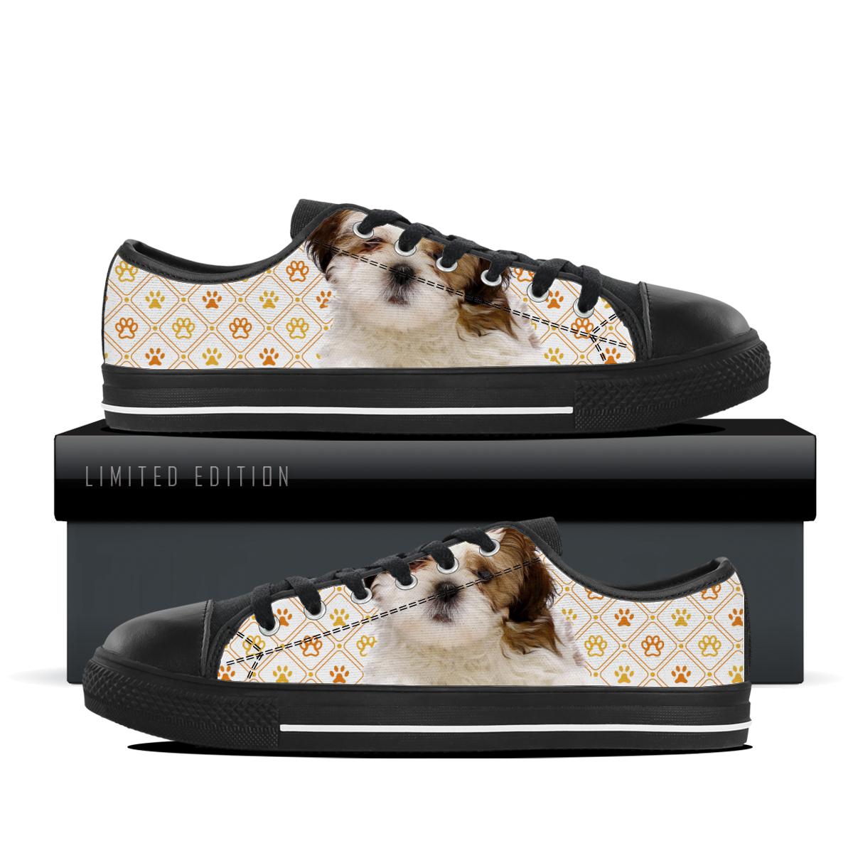 Shih Tzu Canvas Shoes