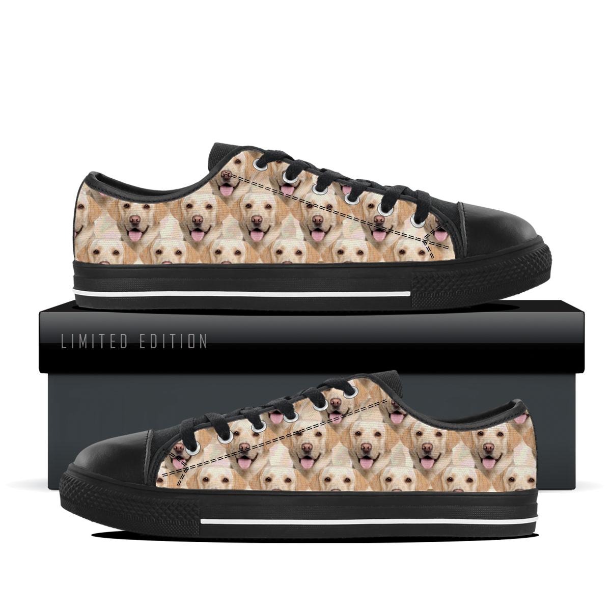 Golden Retriever Canvas Shoes 2