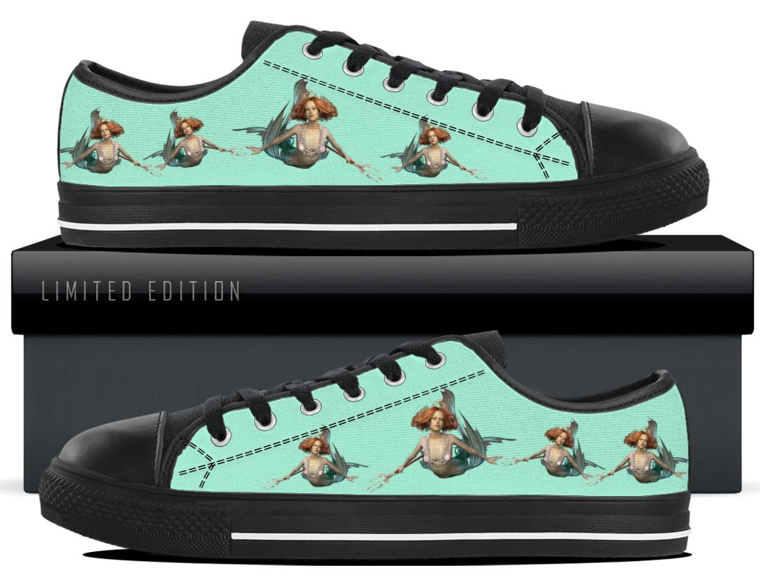 Mermaid Canvas Shoes