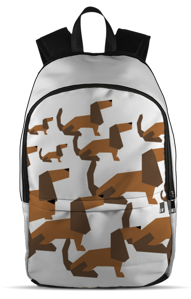 Cartoon Dachshund Backpack