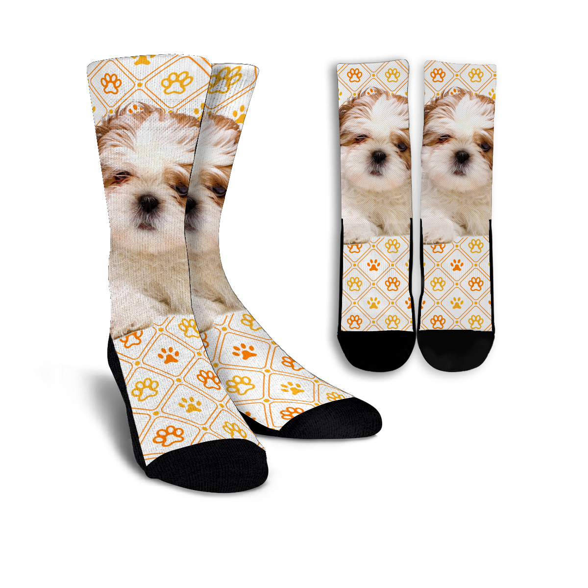 Shih Tzu Crew Socks