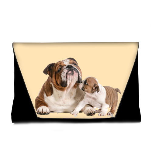 Bulldog Clutch Bag