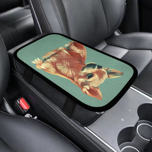 Chihuahua Car Console Cover