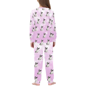 French Bulldog Children's Pajama Set - Holiday