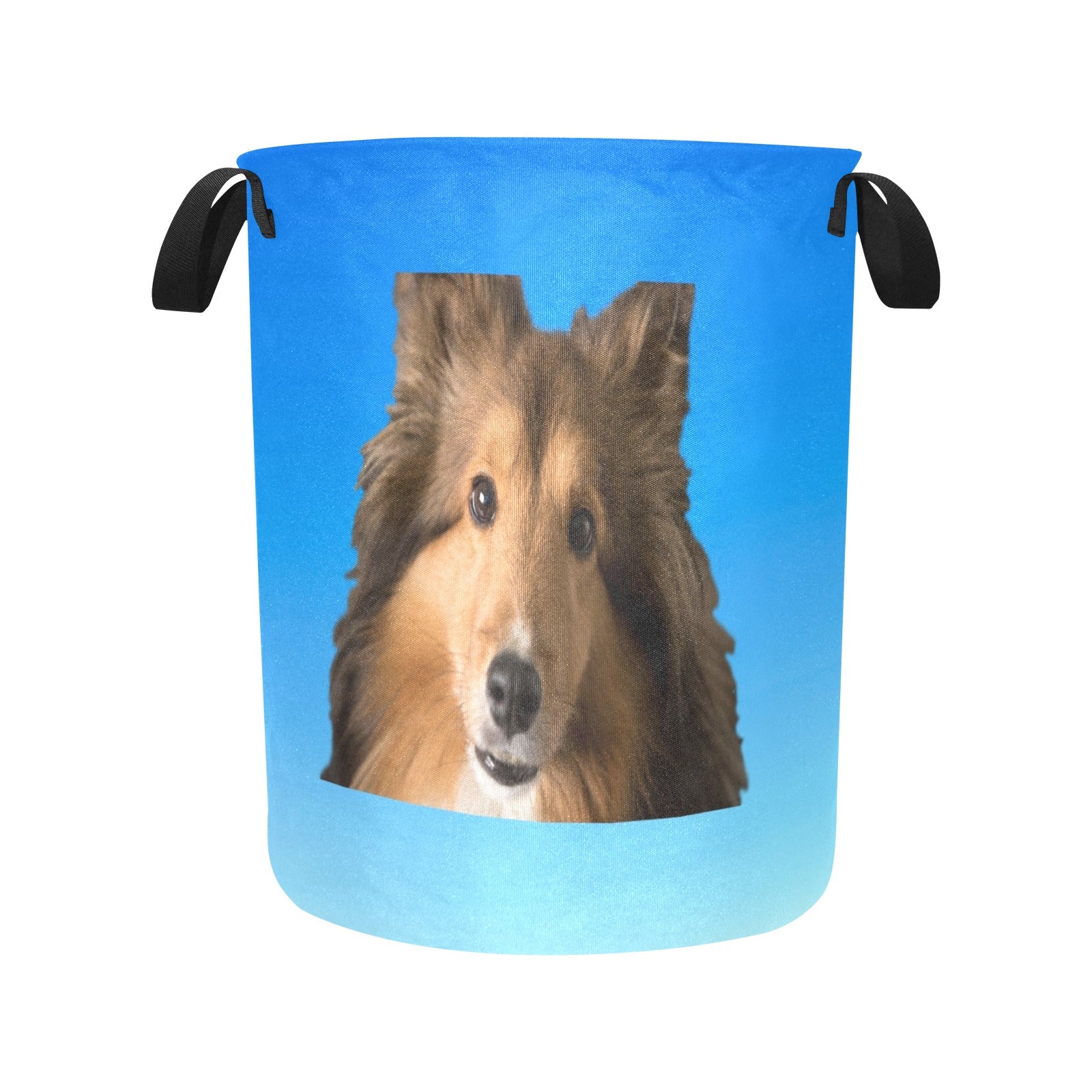 Sheltie Laundry Basket