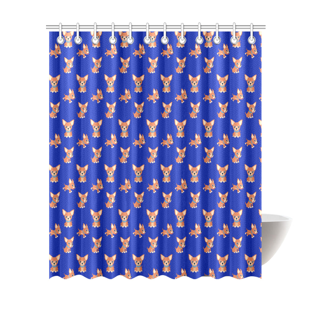 Chihuahua Shower Curtain