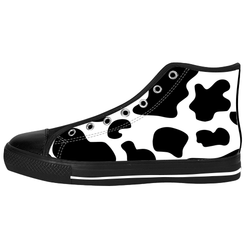 COW HIGHTOP SHOES