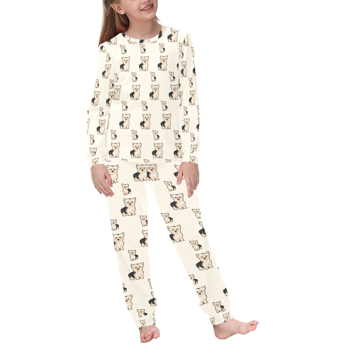 Yorkie Children&#39;s Pajama Set