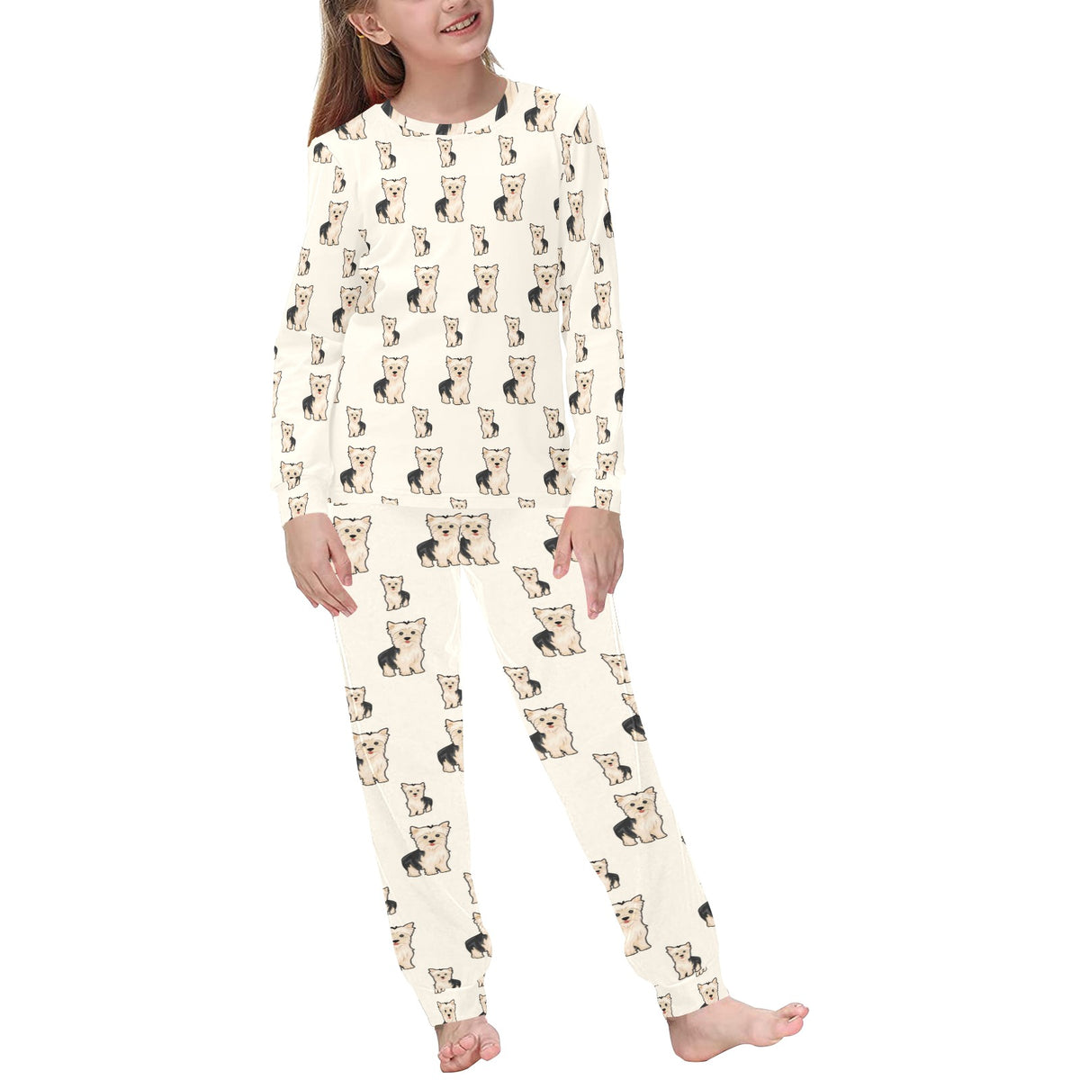 2 Piece Yorkie Children&#39;s Pajama Set