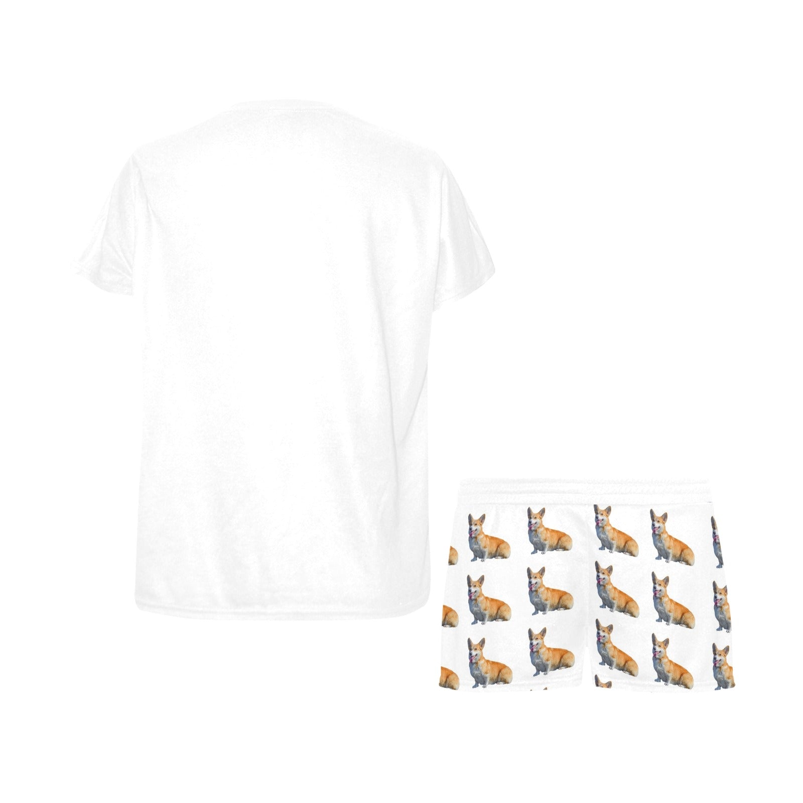 2 Piece Corgi PJ Set