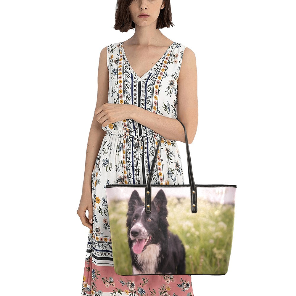 Border Collie Tote Bag