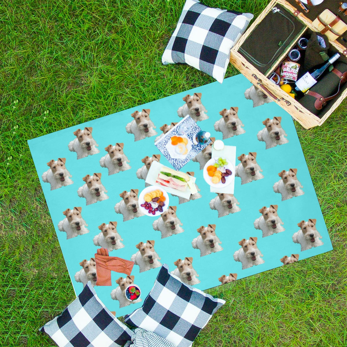 Wire Fox Terrier Picnic Mat