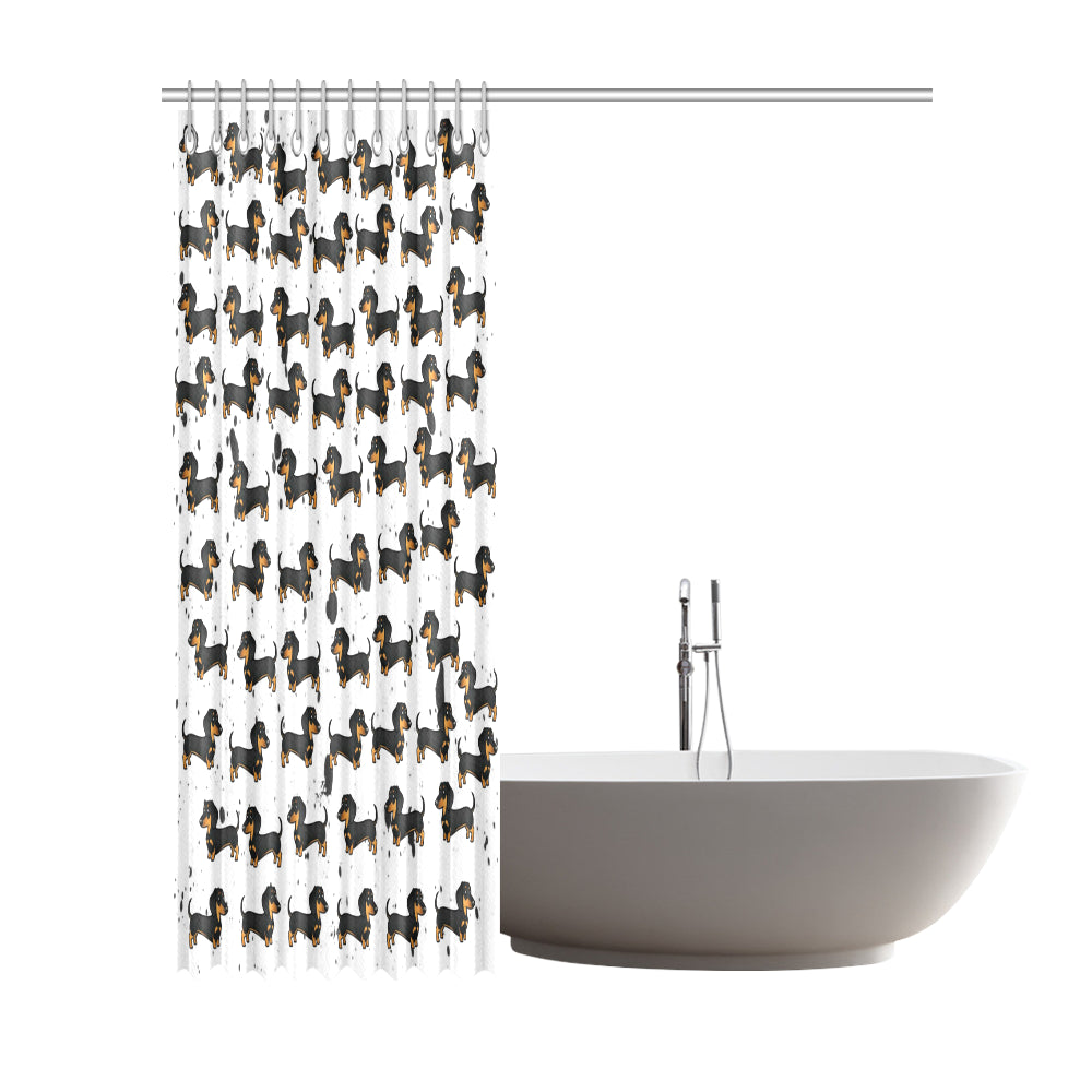 Dachshund Shower Curtain