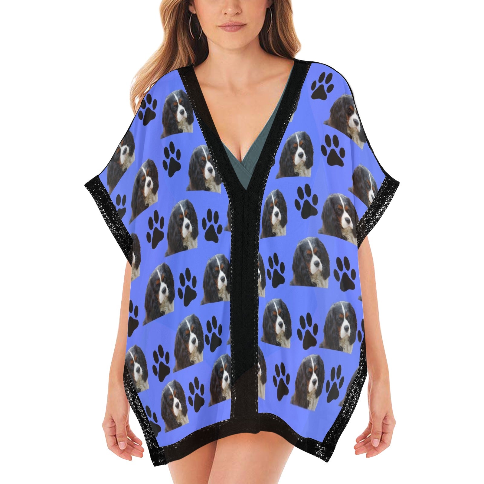 Cavalier King Charles Beach Cover Up - Tri