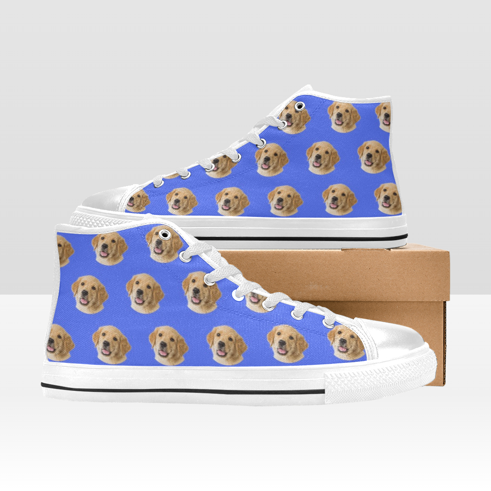 Personalized Pet Photo Canvas Shoes