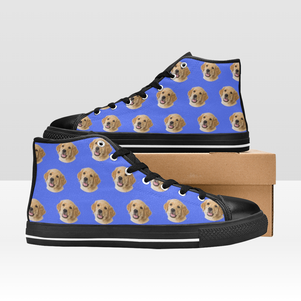 Personalized Pet Photo Canvas Shoes