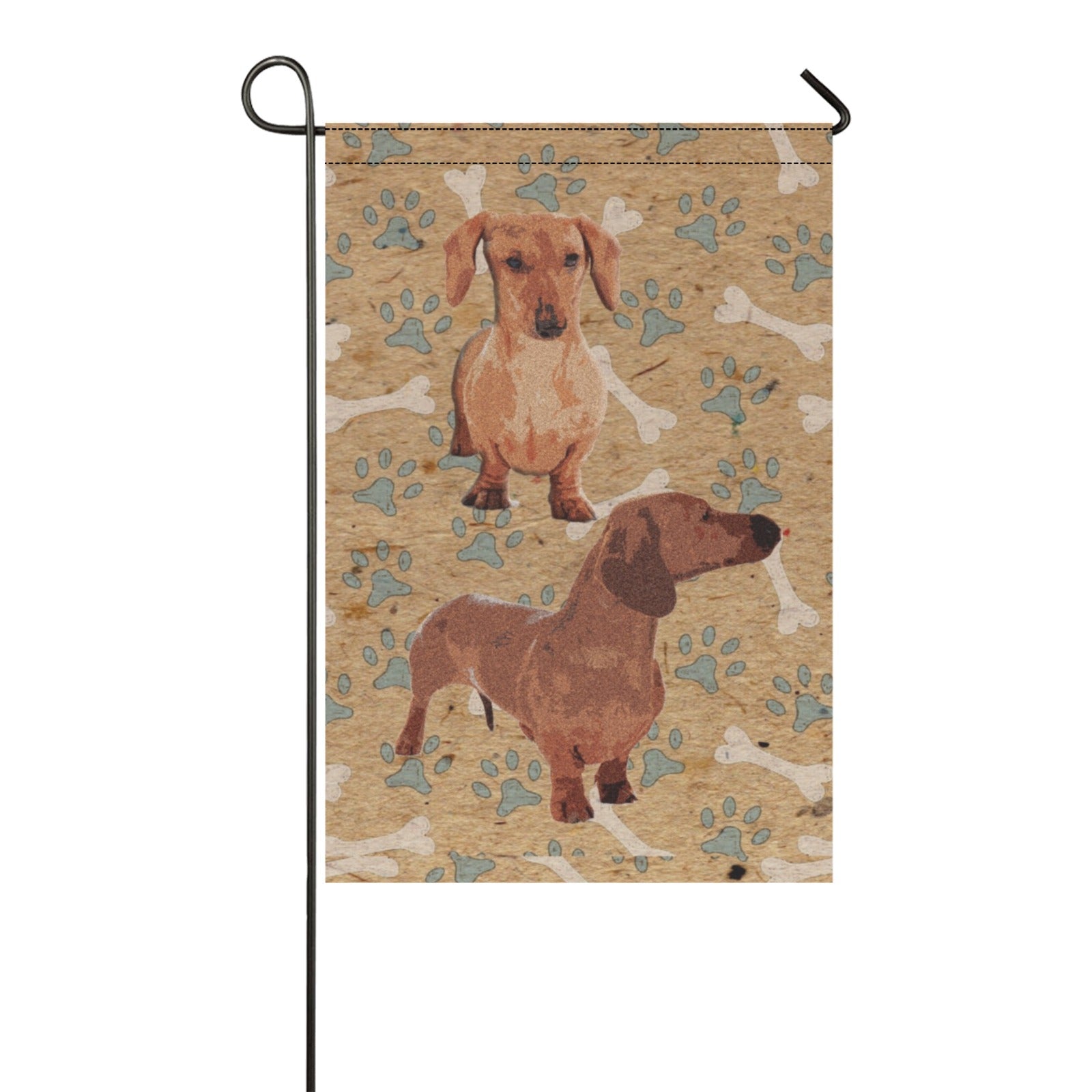 Dachshund Garden Flag