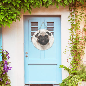 Pug Door sign