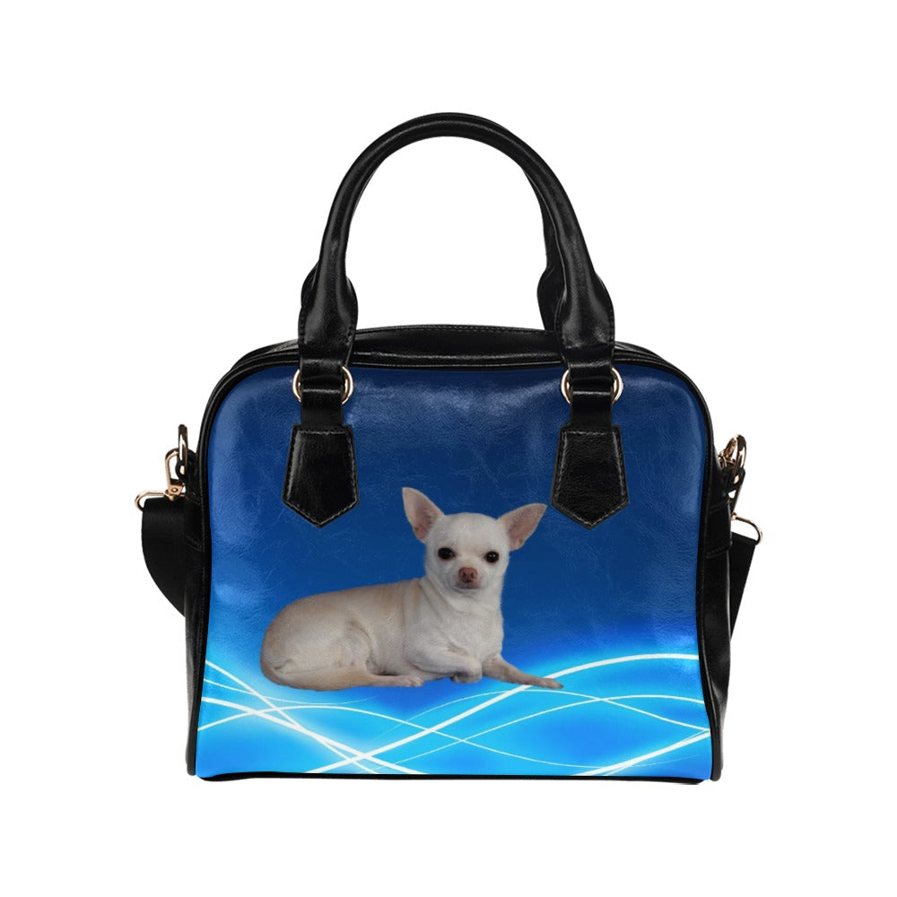 Chihuahua Shoulder Bag - White Chi